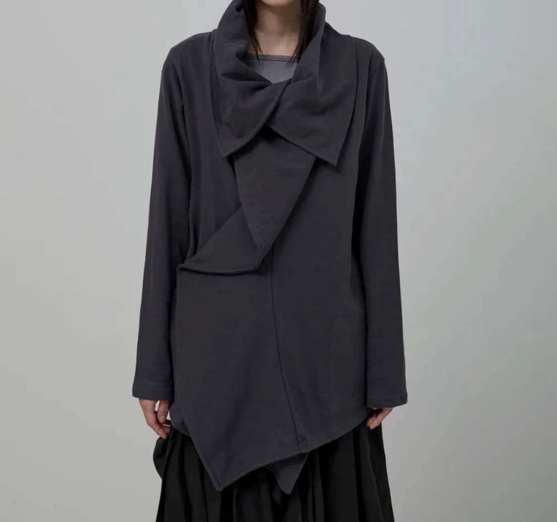 Flareup Kaya layered jacket Charcoal 상품이미지1