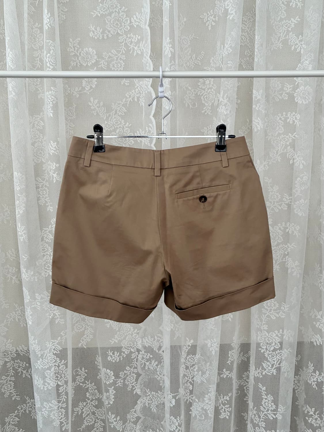 69-94) 스테파넬 핀턱 반바지 쇼츠 베이지 상품이미지2