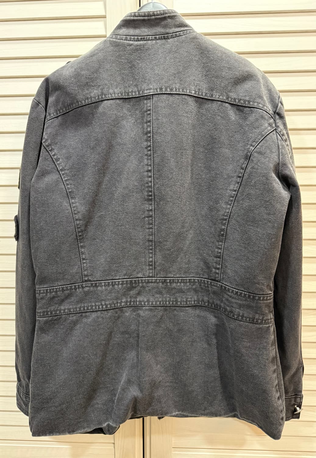 밀리터리 스타일 데님 자켓 Made in Korea 상품이미지3