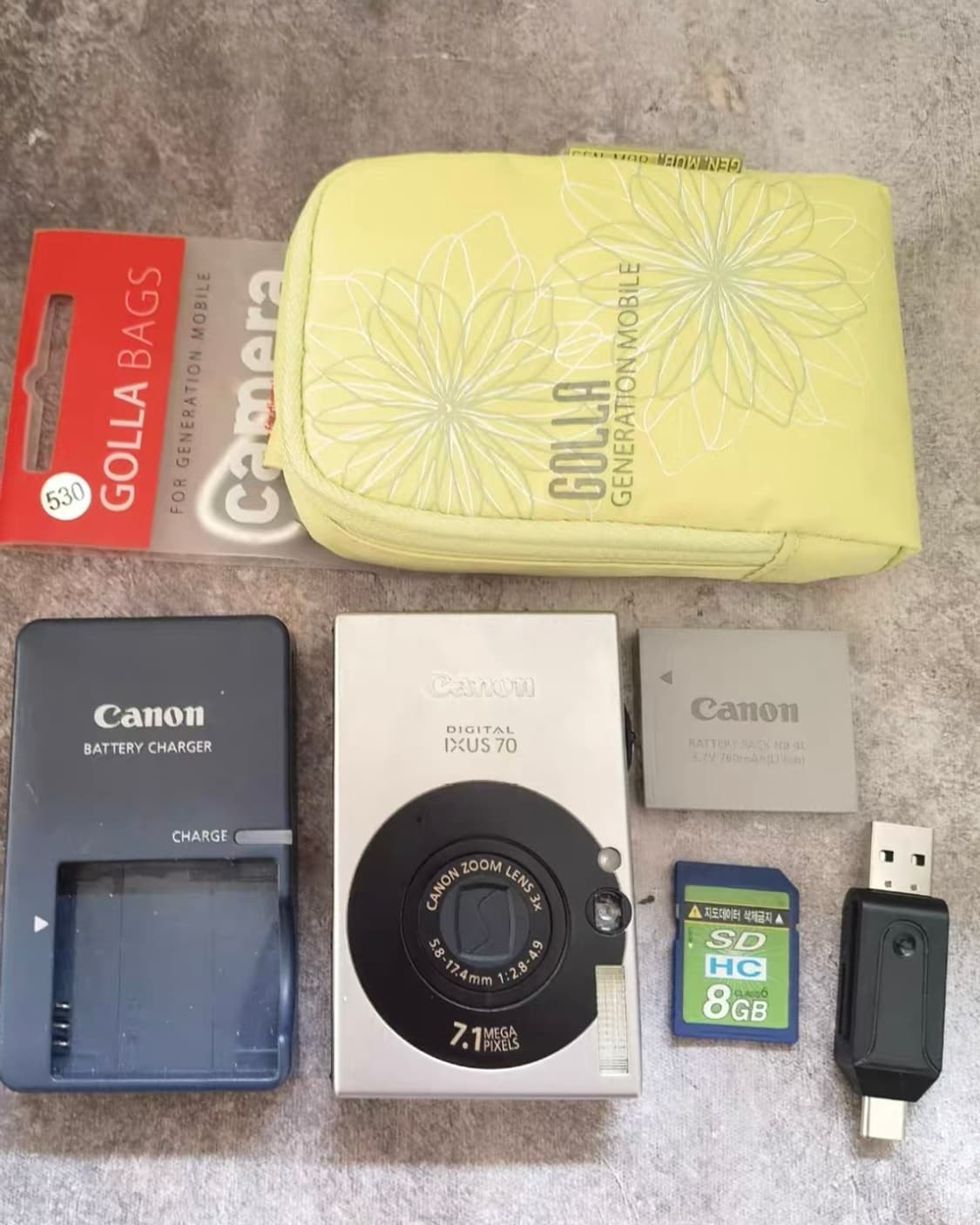 A급)캐논 익서스 70 CANON IXUS 70 빈티지 디지털카메라 디카 상품이미지7