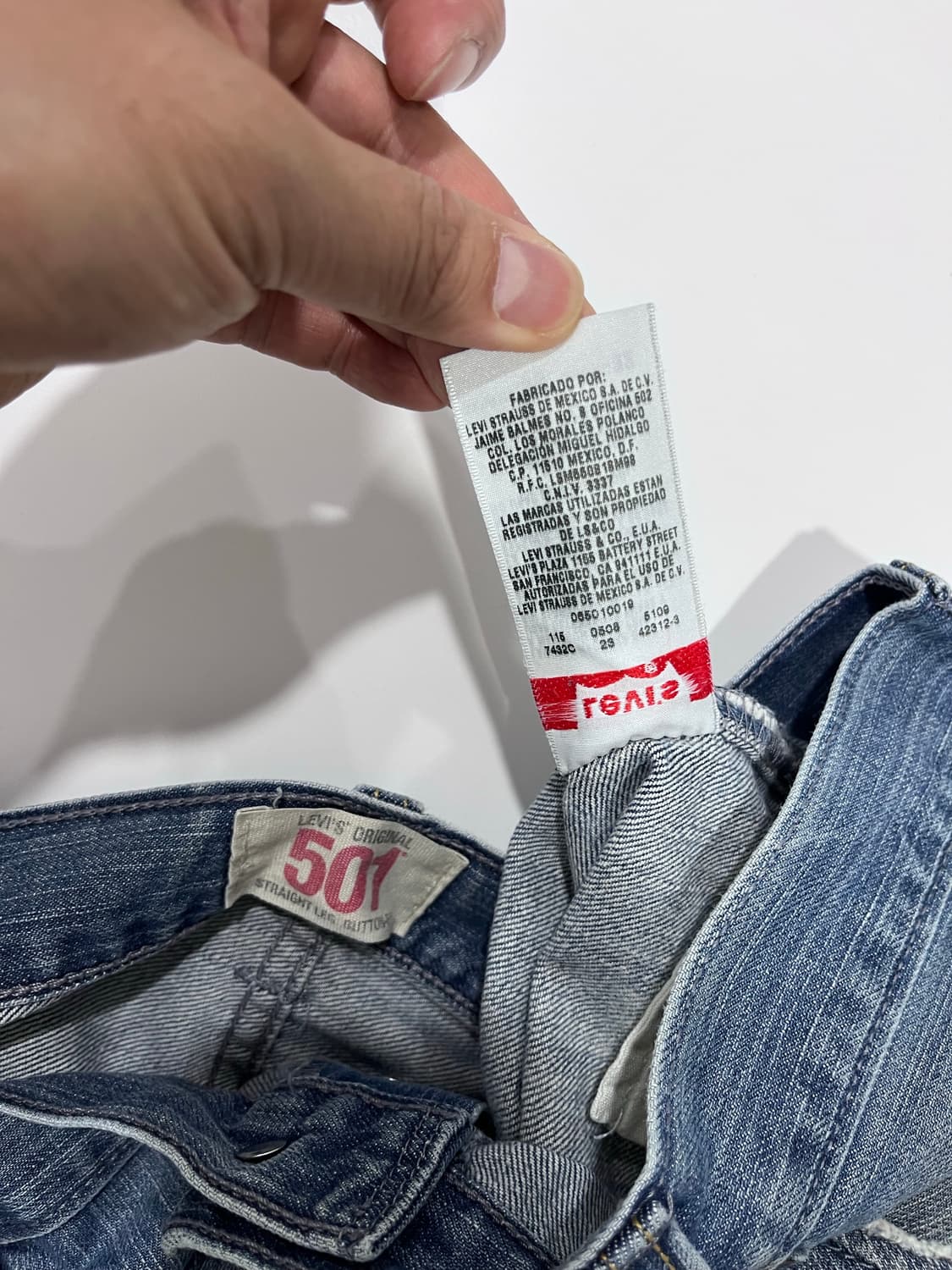 리바이스 501 스트레이트 상품이미지5