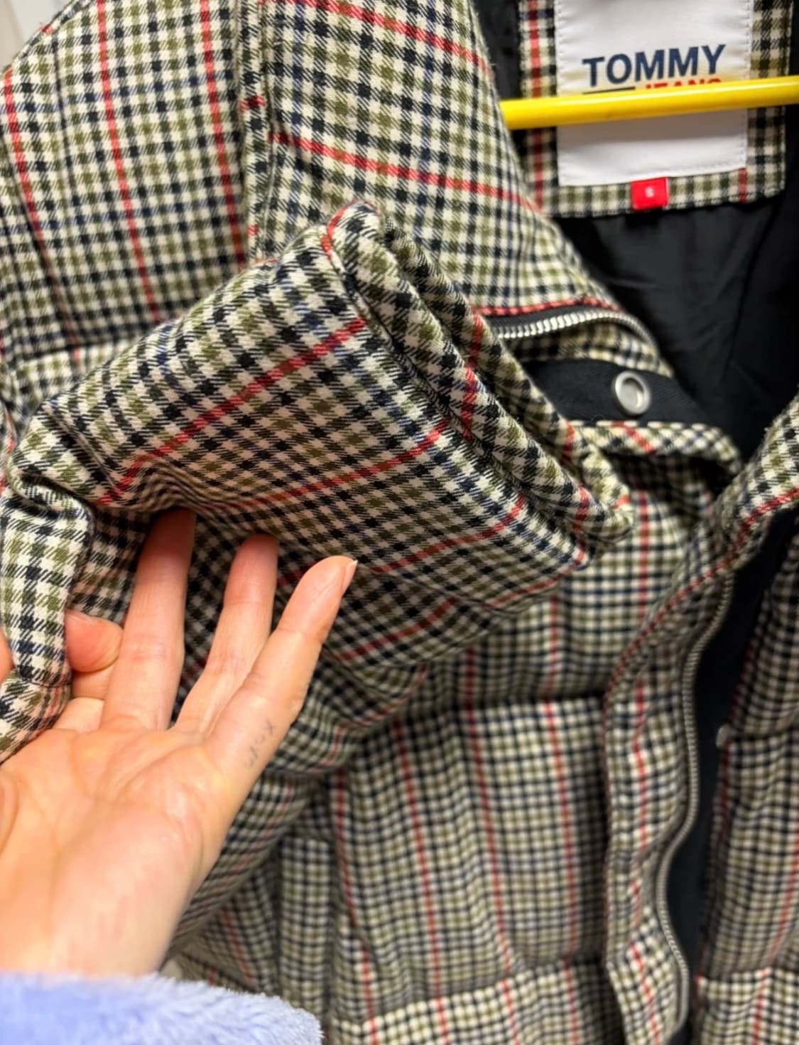 타미힐피거 숏패딩 타미패딩 상품이미지3