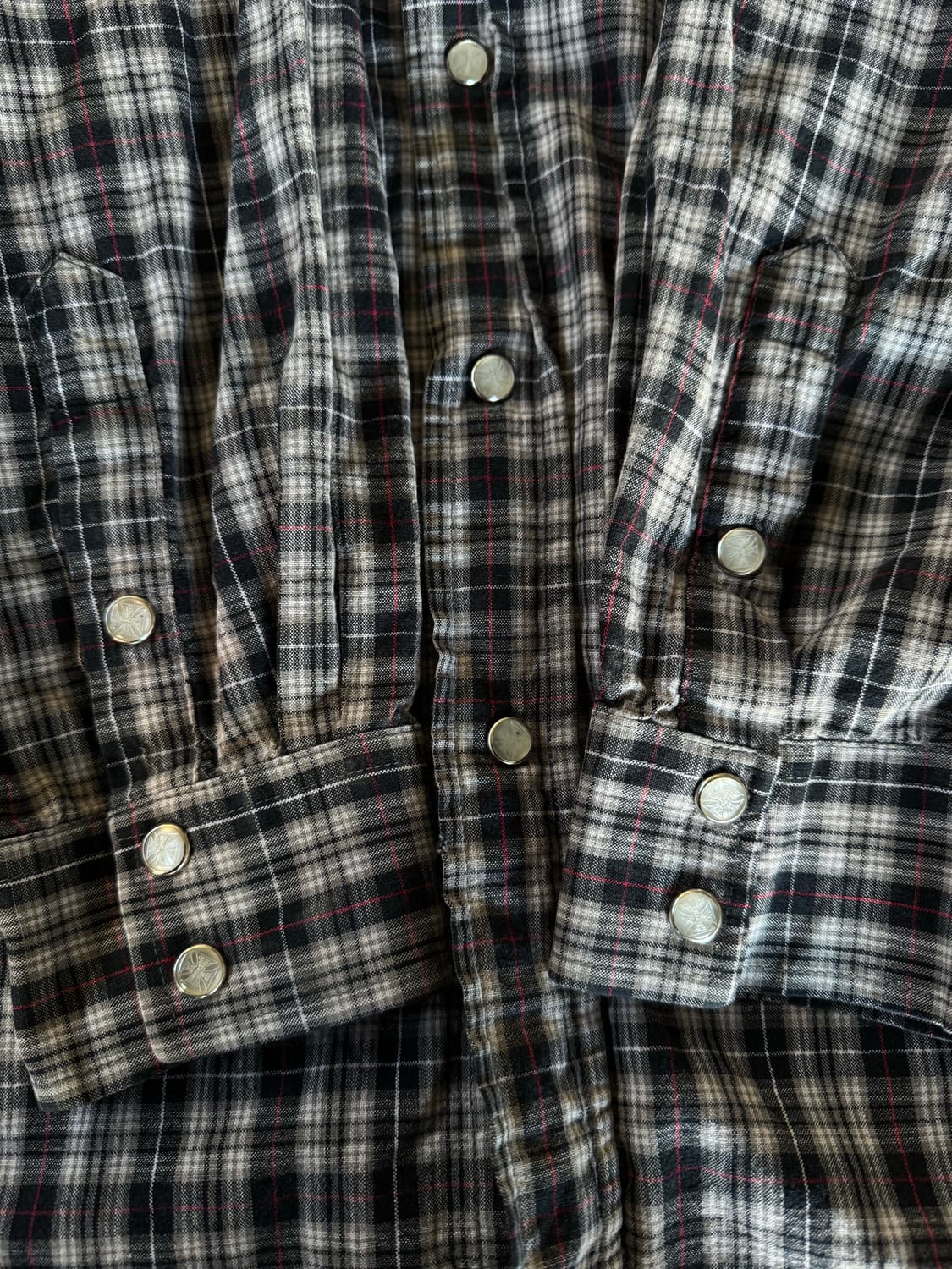 120$빈티지 웨스트 코스트 챠퍼스 플란넬 셔츠 XL 상품이미지6