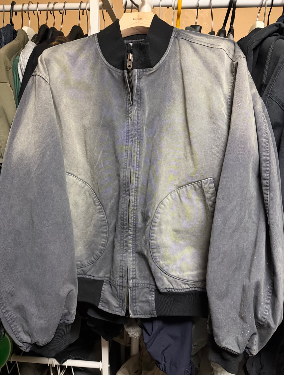 [L] 카미아 덱자켓 네이비 상품이미지1