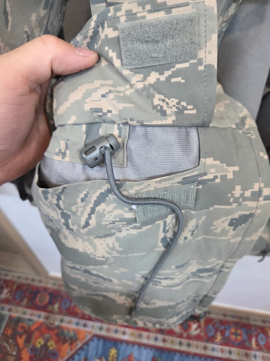 밀리터리 공군 에어포스 타이거 카모 고어텍스 후드자켓 L 레귤러  상품이미지6