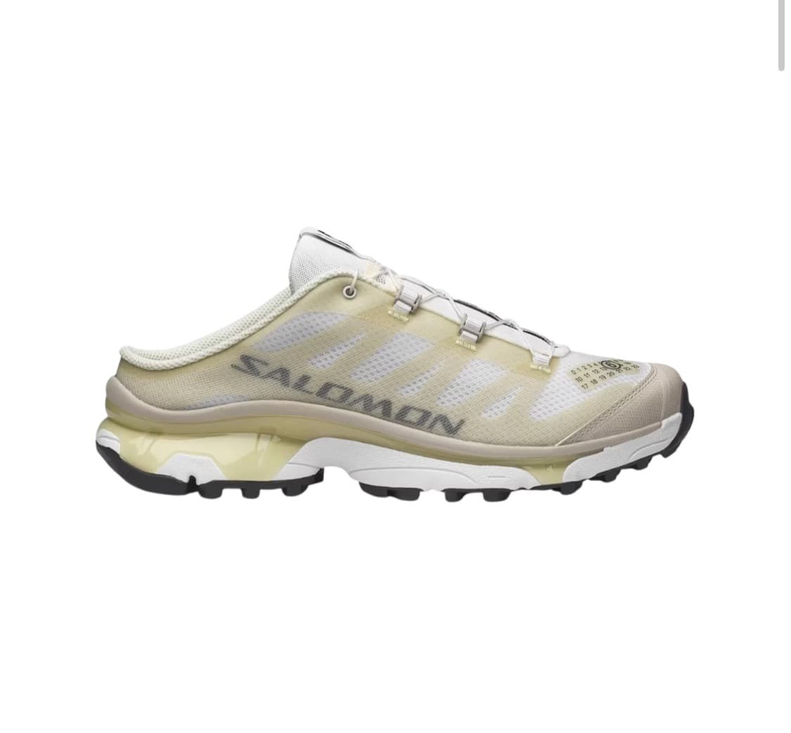 살로몬x MM6 마르지엘라 XT-4 뮬 2 화이트 그린 헤이즈 상품이미지1