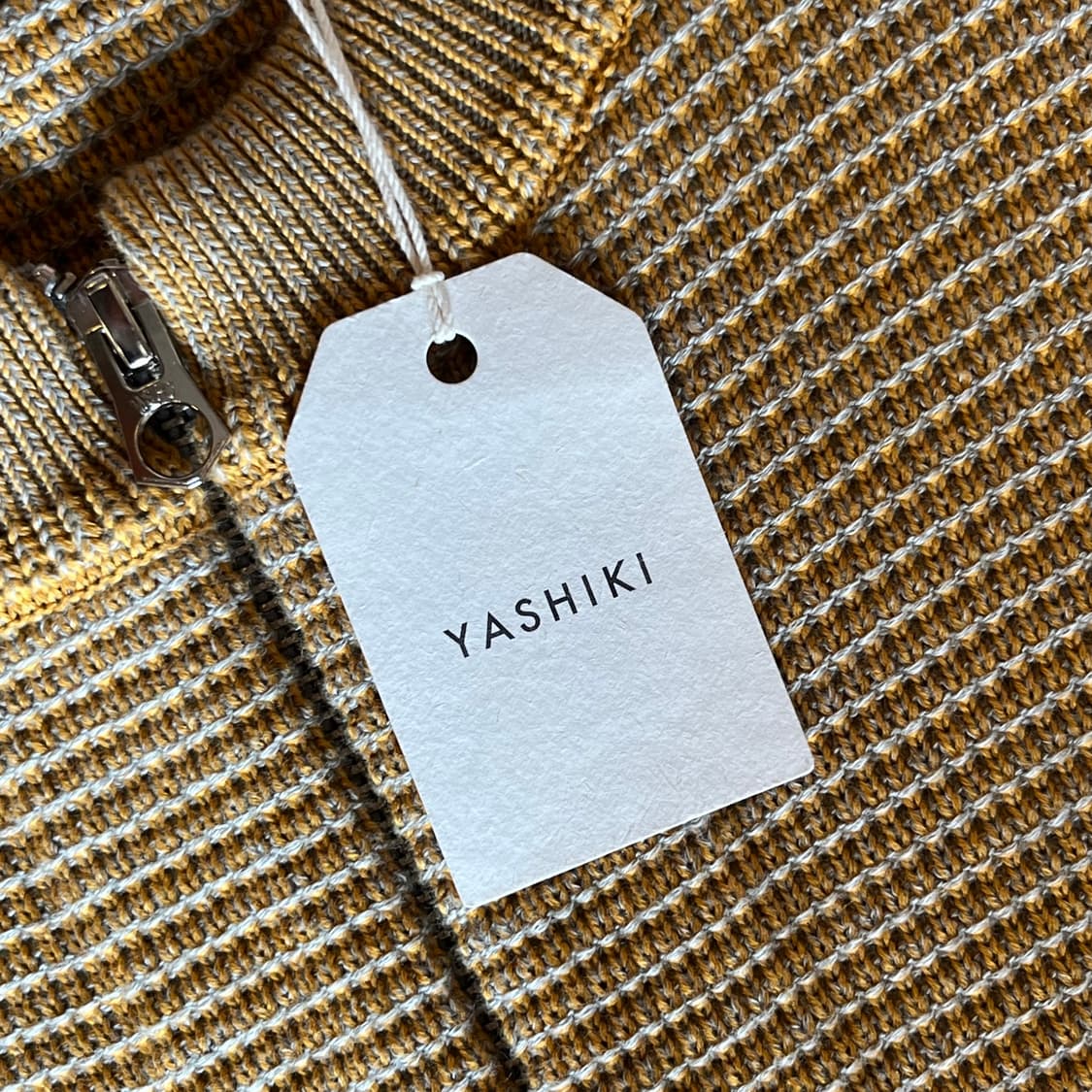 야시키 니트 집업 상품이미지4