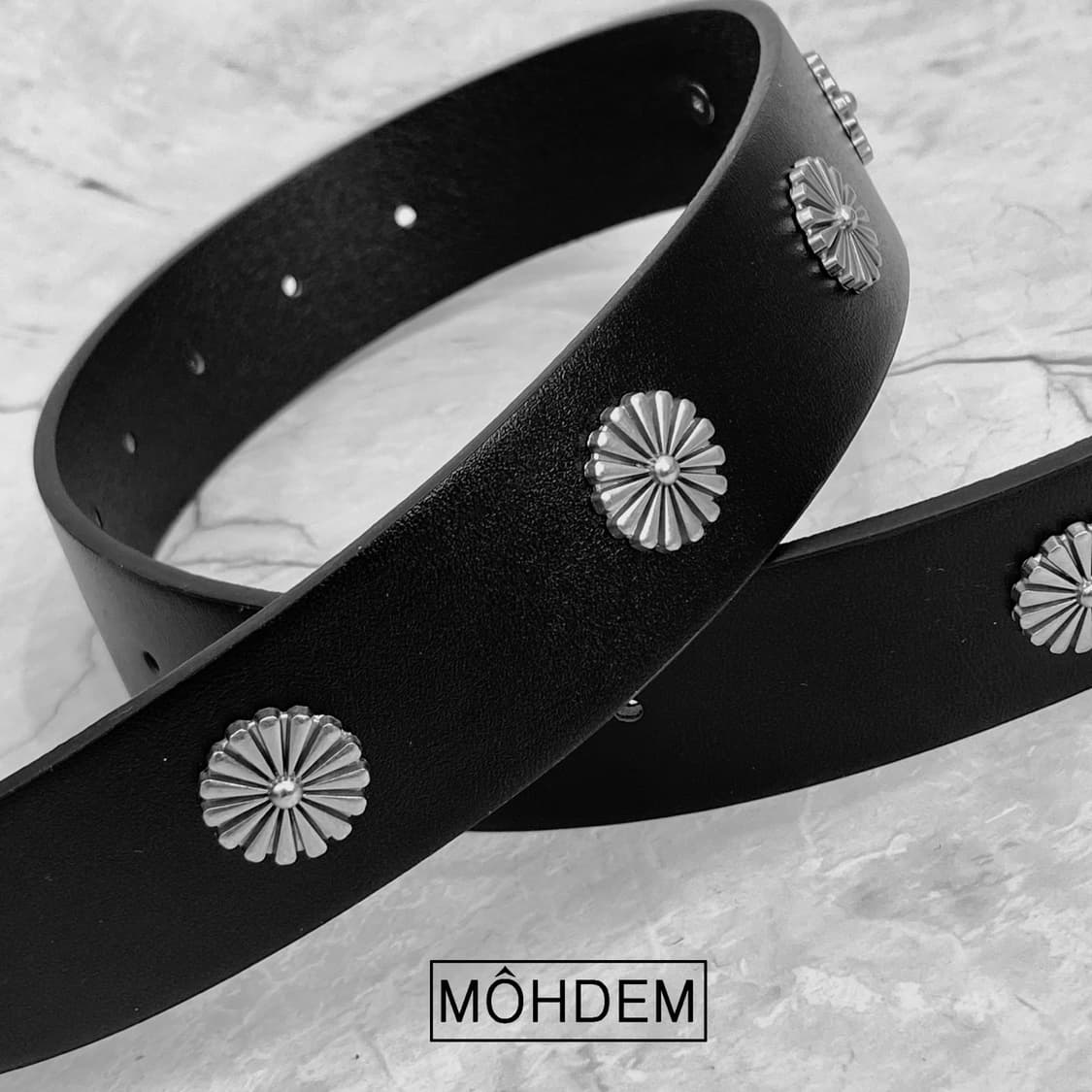 [Unisex] 스터드 찡 가죽벨트 상품이미지7