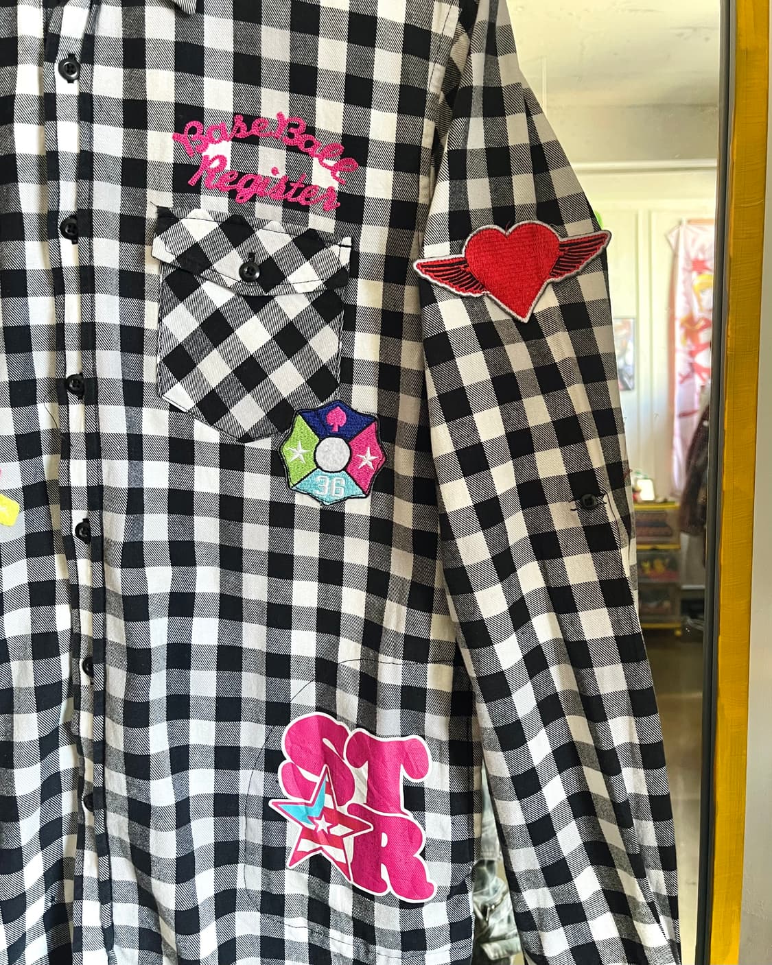 Sorridere Japan Multi Patch Check Shirt 상품이미지8