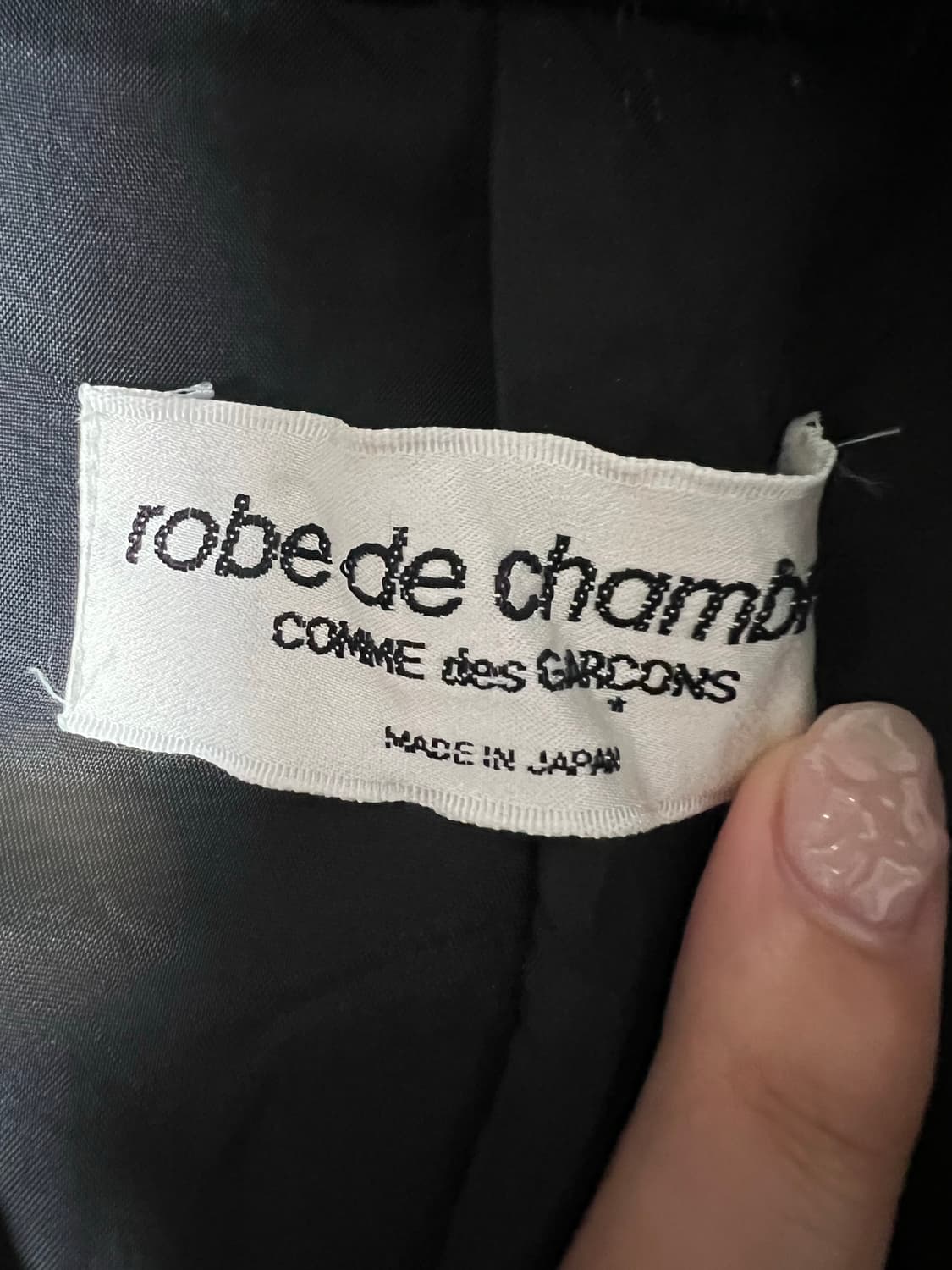 꼼데가르송 robe de chambre 자켓 상품이미지6