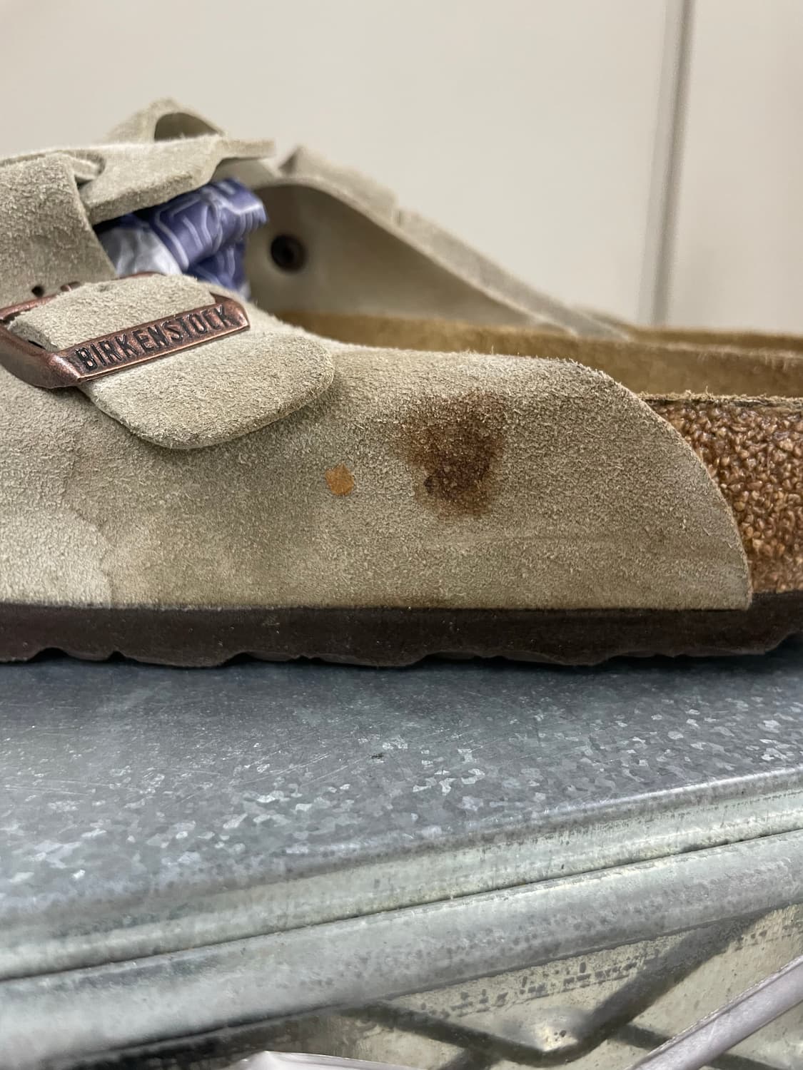 버켄스탁 보스턴 스웨이드 슬리퍼 280 상품이미지8