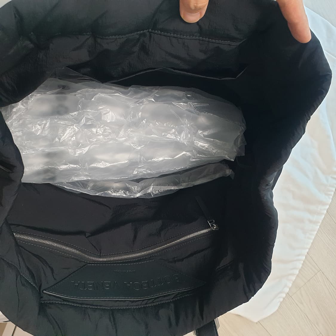 보테가베네타 블랙 인트레치아토 토트백(새상품급) 상품이미지7