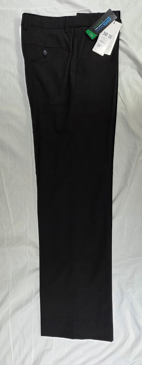 컨셉원 쿨맥스 스트레이트핏 슬랙스 블랙 상품이미지5