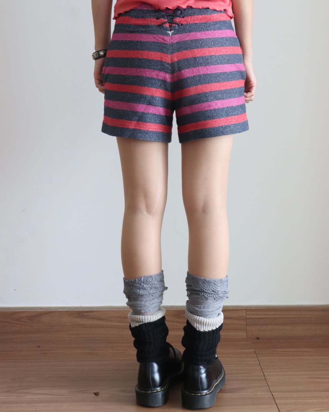 [Sacai Luck] Border Short Pants 상품이미지7