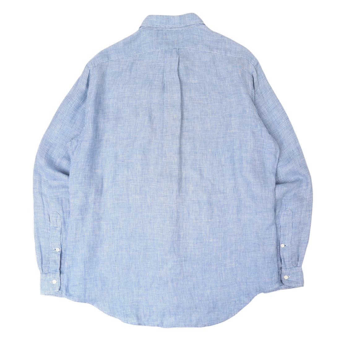 폴로 랄프로렌 오션워시 린넨 하운드투스 체크 셔츠 상품이미지5