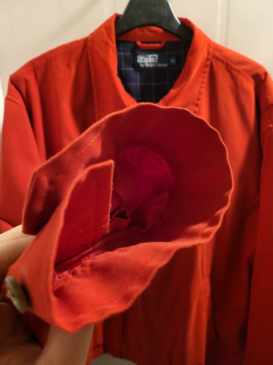 [XL]폴로 랄프로렌 레드 블루종 자켓 상품이미지5