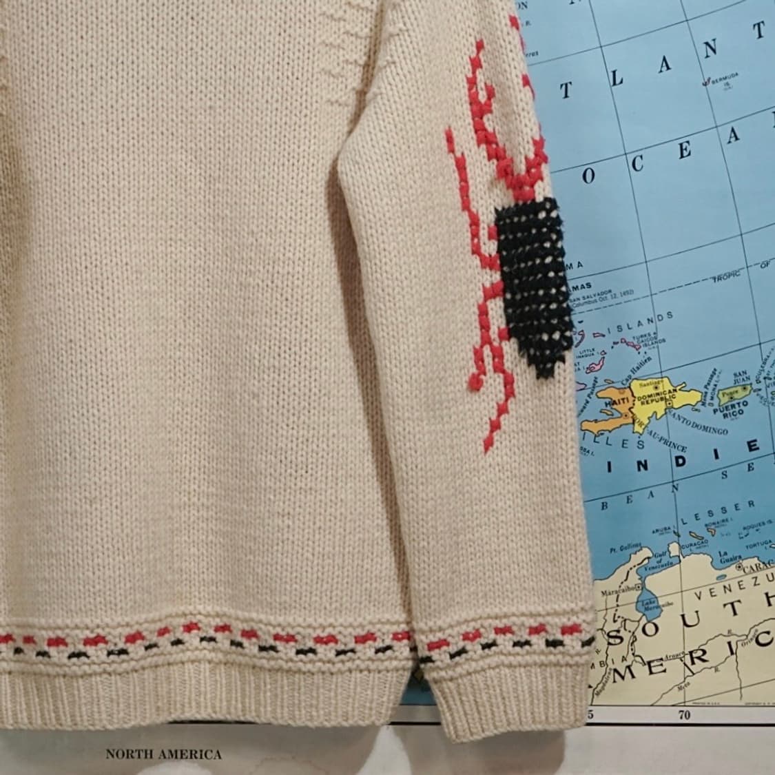 Van Jac 빈티지 패턴 니트 상품이미지5