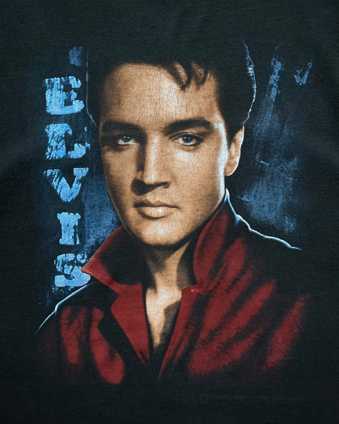 2000s Elvis PRESLEY Official 1/2 T-Shirt 상품이미지3