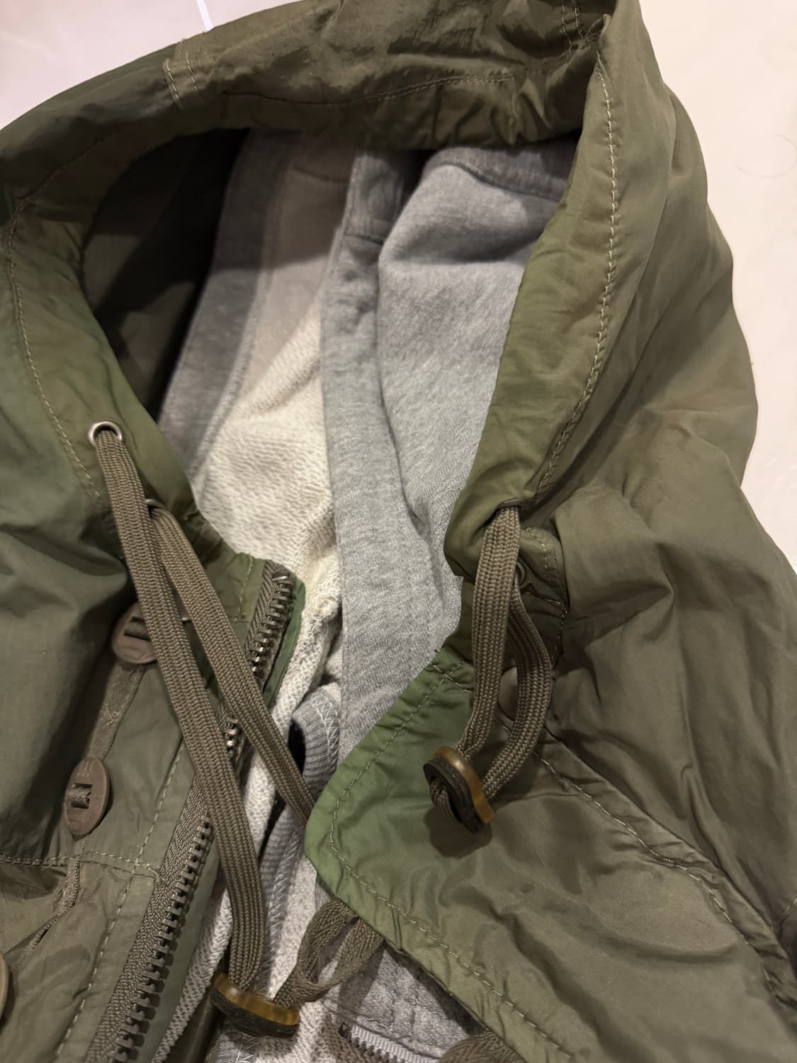 디젤 밀리터리 이중 파카 상품이미지6