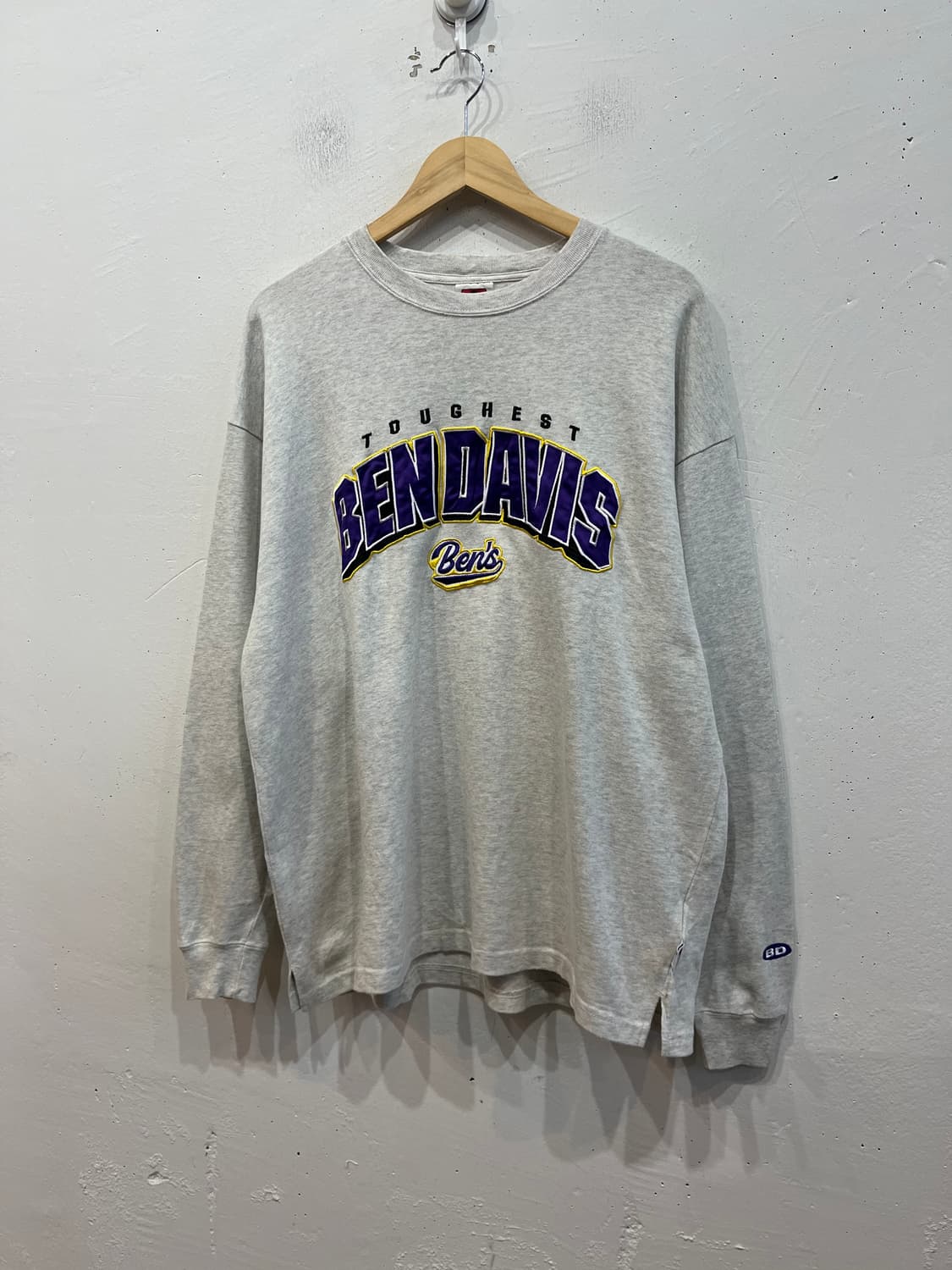 벤 데이비스 오버핏 맨투맨 스웻셔츠  상품이미지1