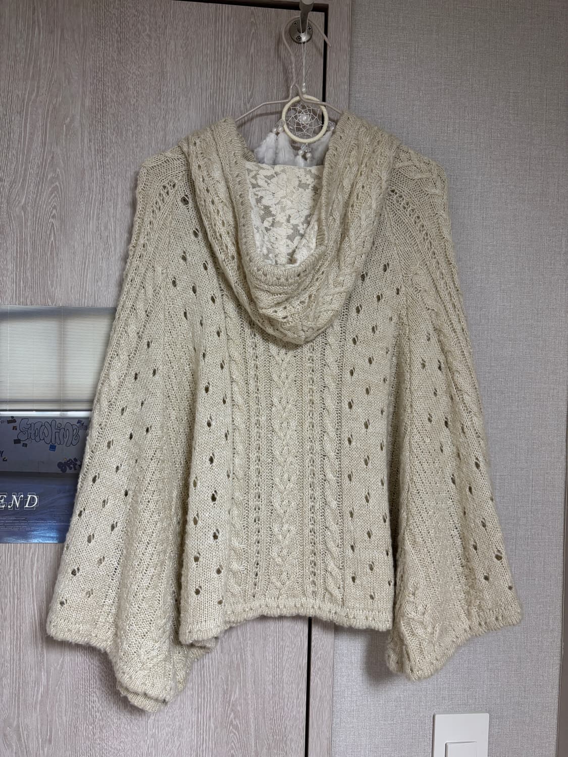 카메 빈티지 올리브 데 올리브 모리 케이프 상품이미지4