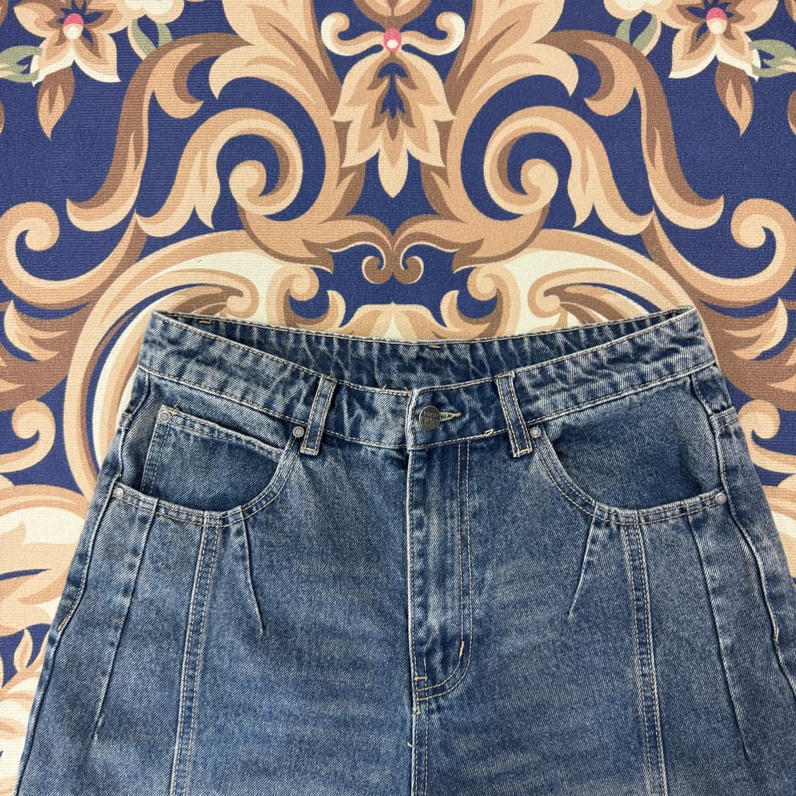 (2)디미트리 블랙 Dimitri black 핀턴 데님팬츠 상품이미지2