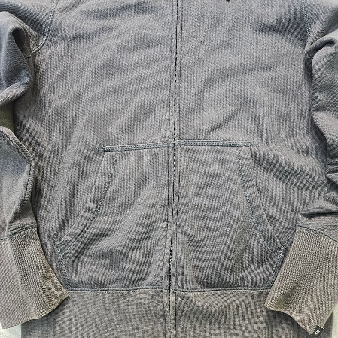 90 나이키 여성 그레이 후드집업 0319Y 상품이미지3