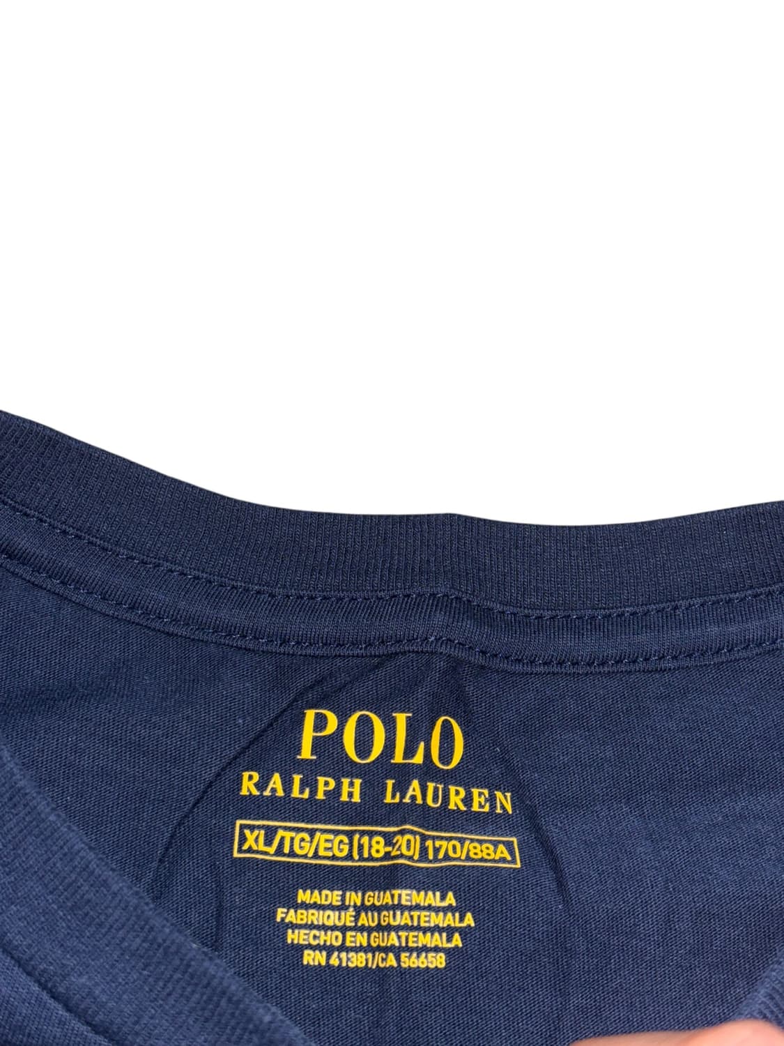 폴로 랄프로렌 네이비 성조기 반팔 상품이미지5