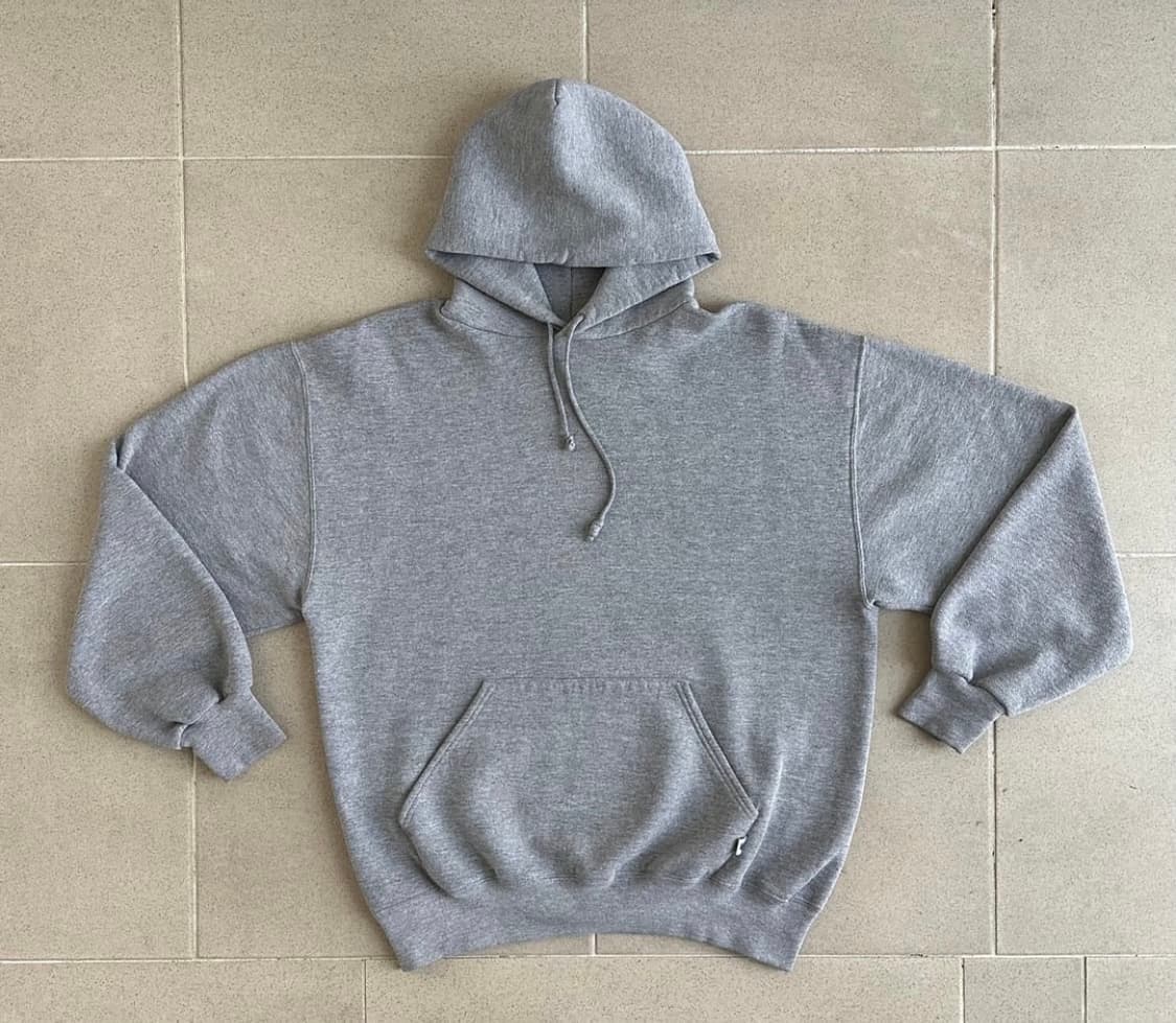 90s 러셀 애슬레틱 후드 그레이 L 상품이미지1