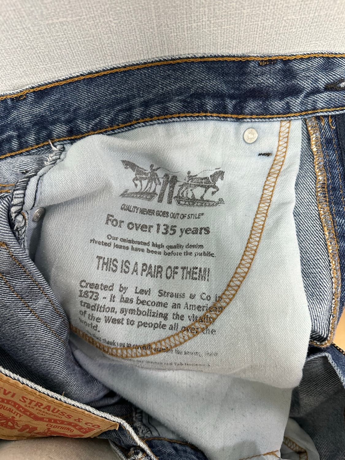 리바이스 빈티지 550 상품이미지4