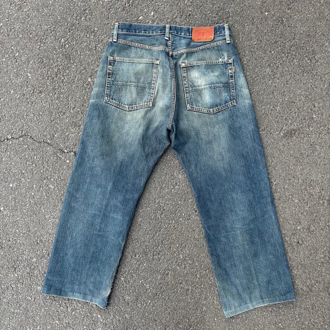 일본 에드윈 505 셀비지 데님 팬츠 상품이미지4