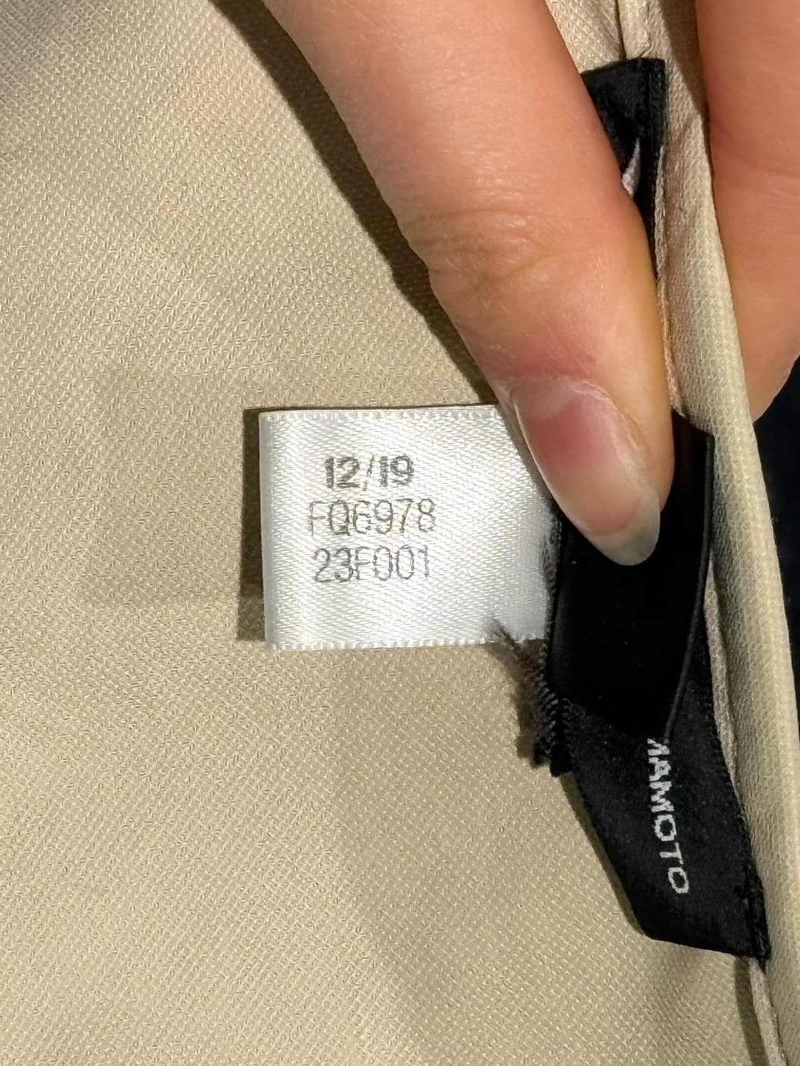 y-3 블랙 베이지 리버시블 캠프캡 상품이미지8