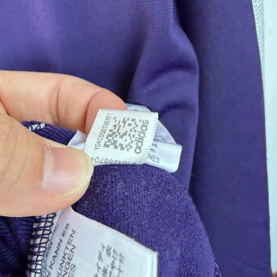 아디다스 삼선 트랙 자켓 퍼플 상품이미지7