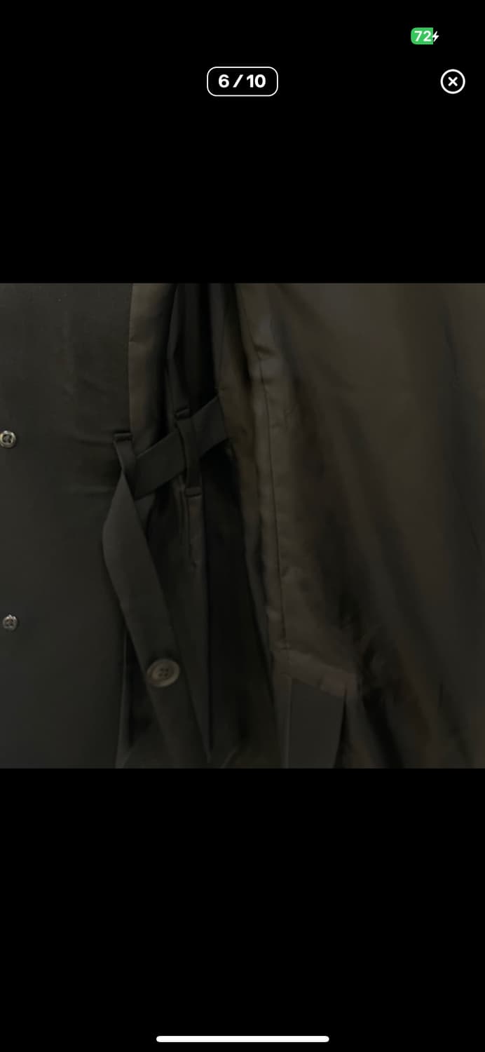 요지야마모토 22fw 웨이스트 자켓 상품이미지6