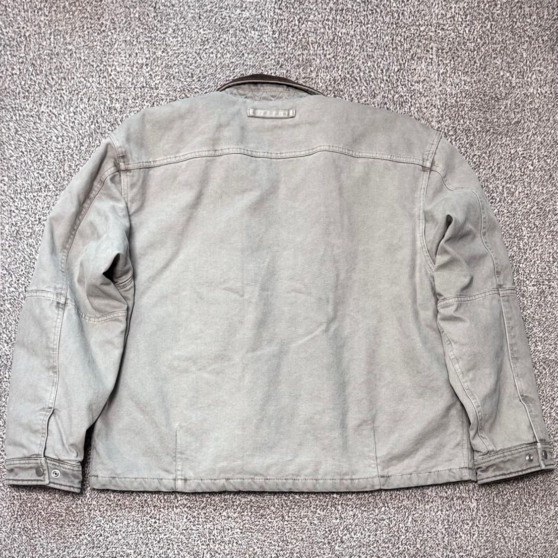 스투시 워크 자켓 그레이 L 디트로이트 상품이미지3