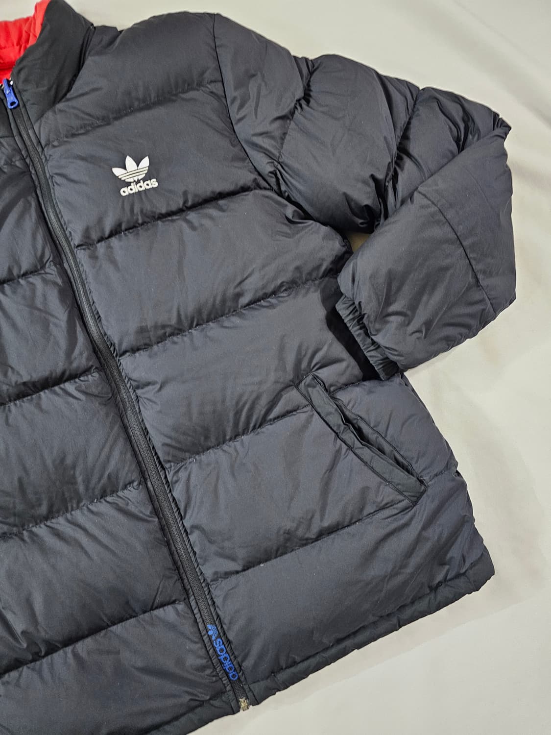 [105, XL] 아디다스 리버시블 양면 덕 다운 패딩 자켓 상품이미지3