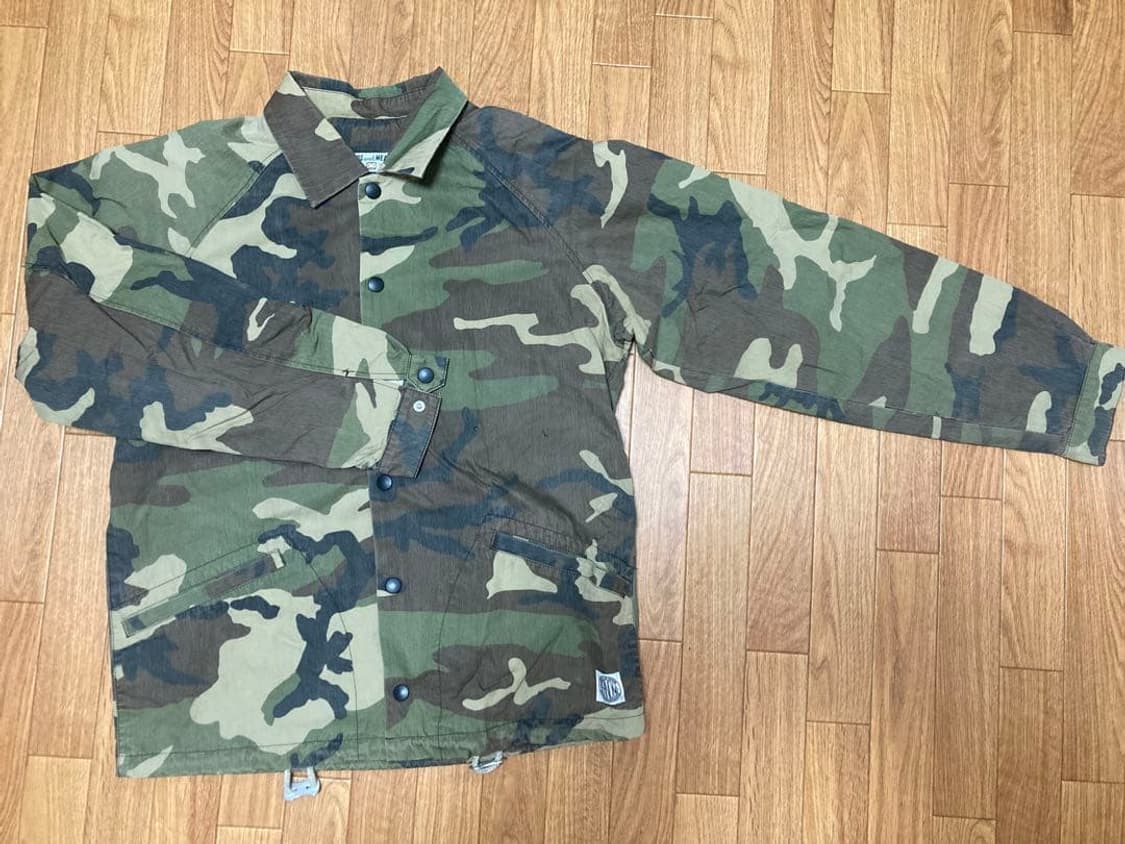 빈티지 엔드엔즈민즈 카모 패턴 코치 자켓 상품이미지1