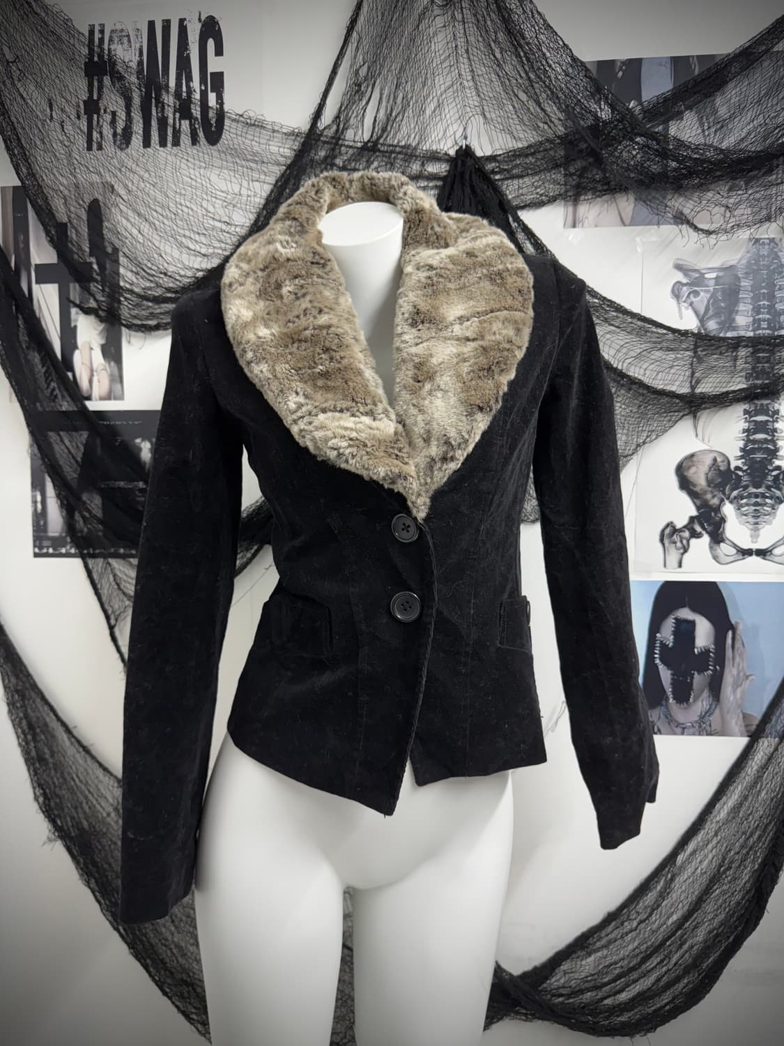 00s basic fur jacket 상품이미지1