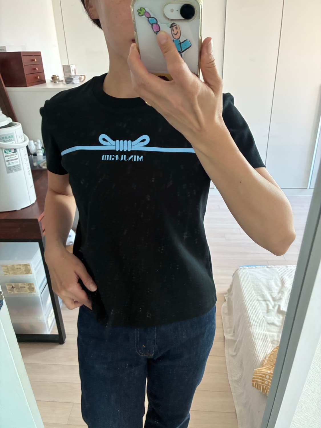 민주킴 반팔 티셔츠 상품이미지2