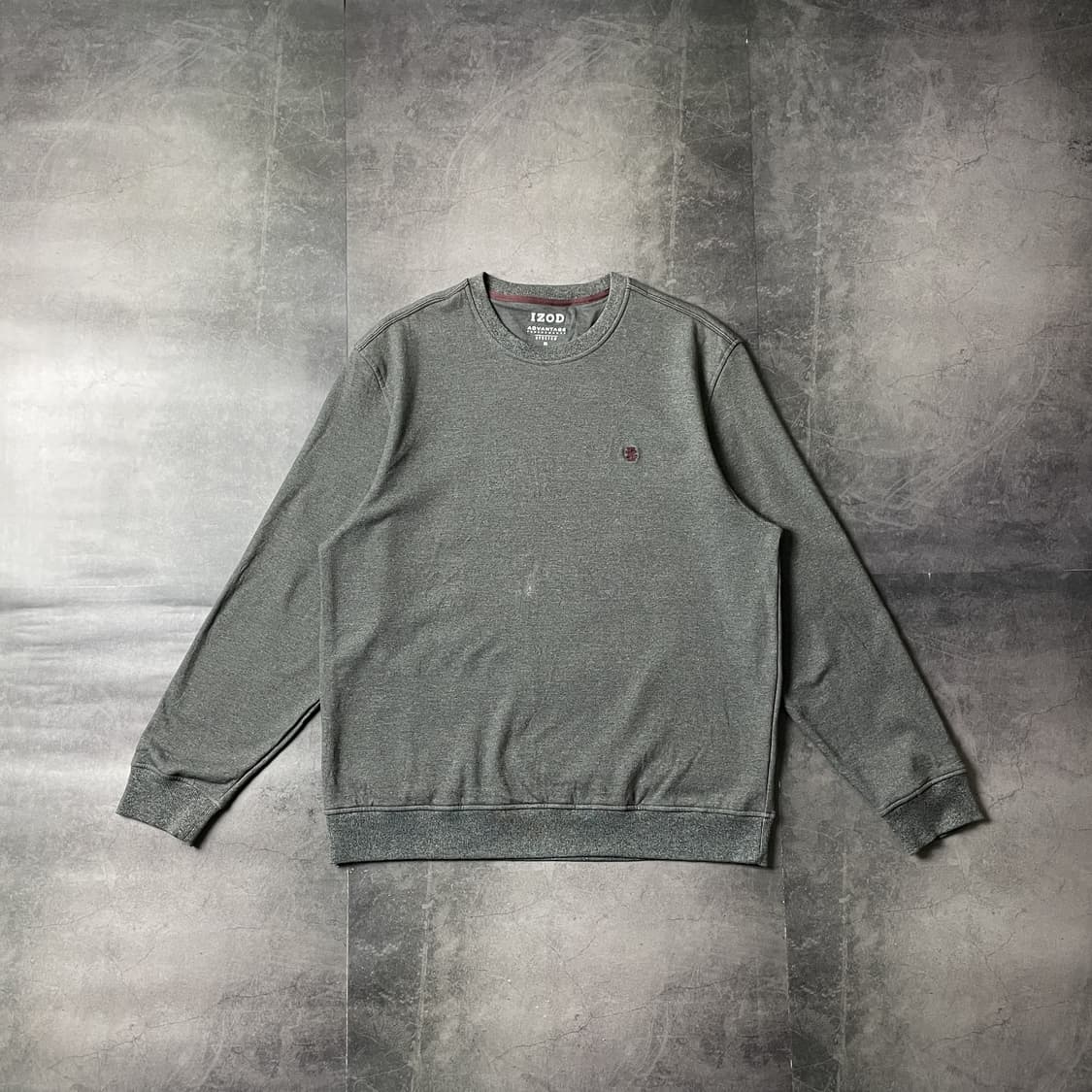 IZOD 아이자드 빈티지 그레이 코튼 맨투맨 A00529 상품이미지1