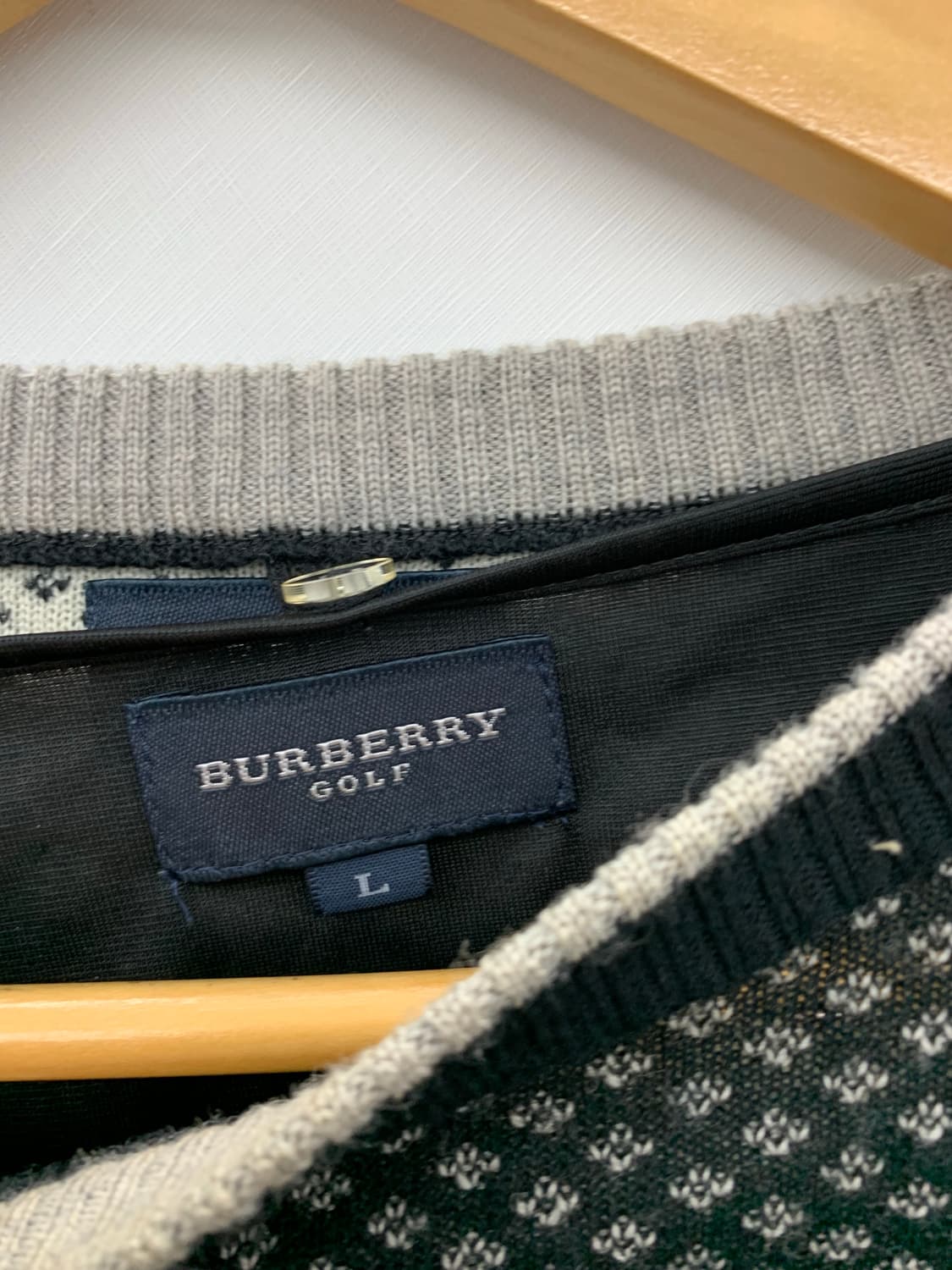 버버리 노르딕 패턴 니트 상품이미지5