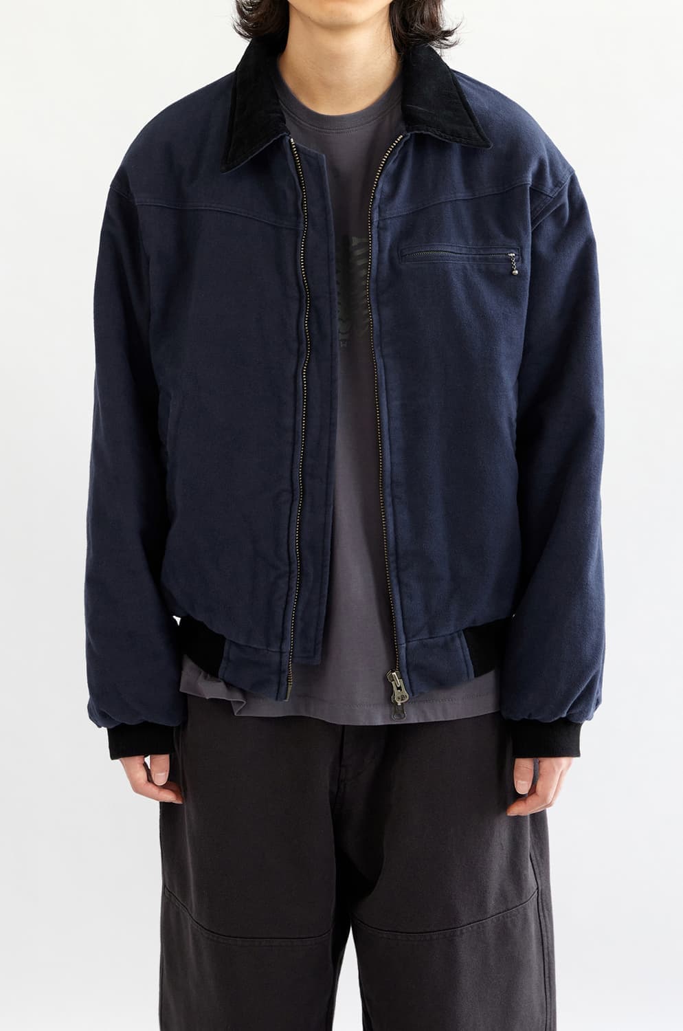 3] 해칭룸 빈티지 봄버 자켓 다크네이비 VTG Bomber Jacket 상품이미지1