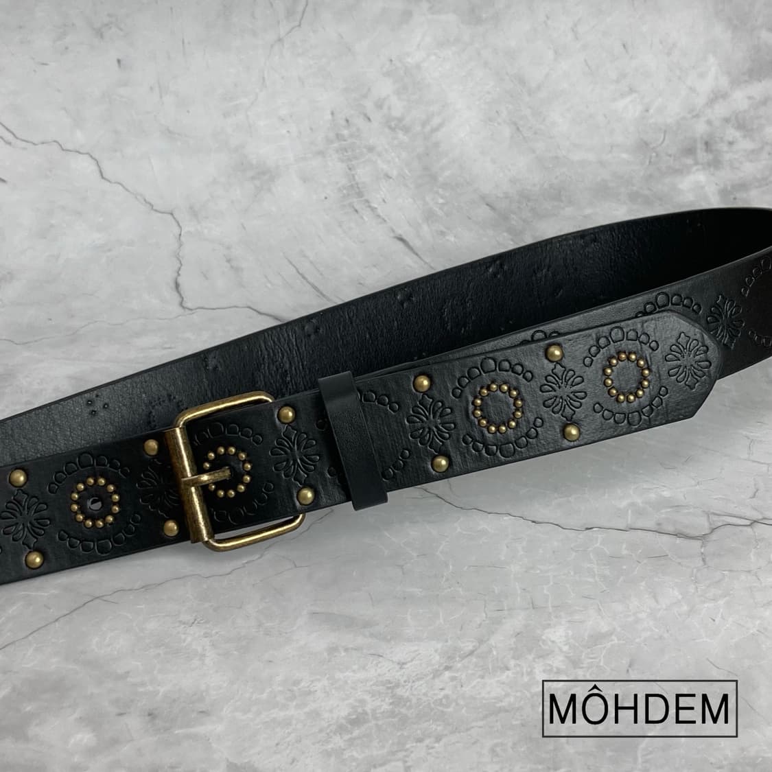 [Unisex] 에스닉 스터드 벨트 상품이미지1