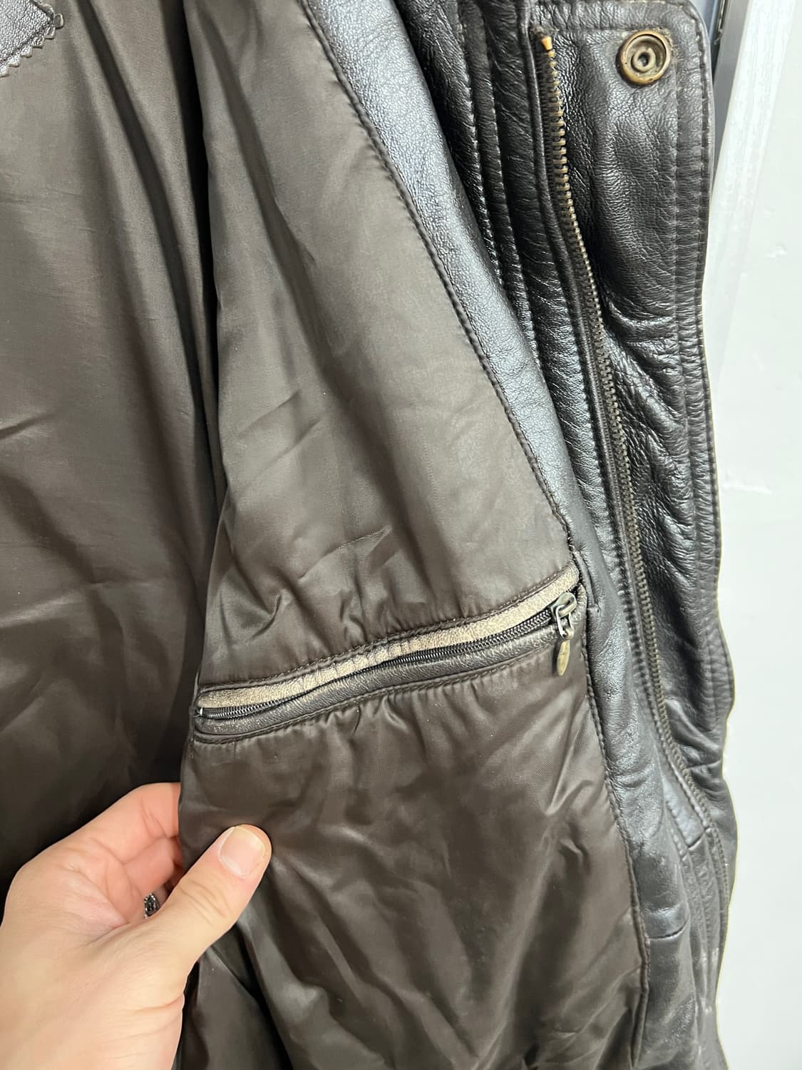 90s' IBEX Vintage 빈티지 양가죽 자켓 상품이미지7