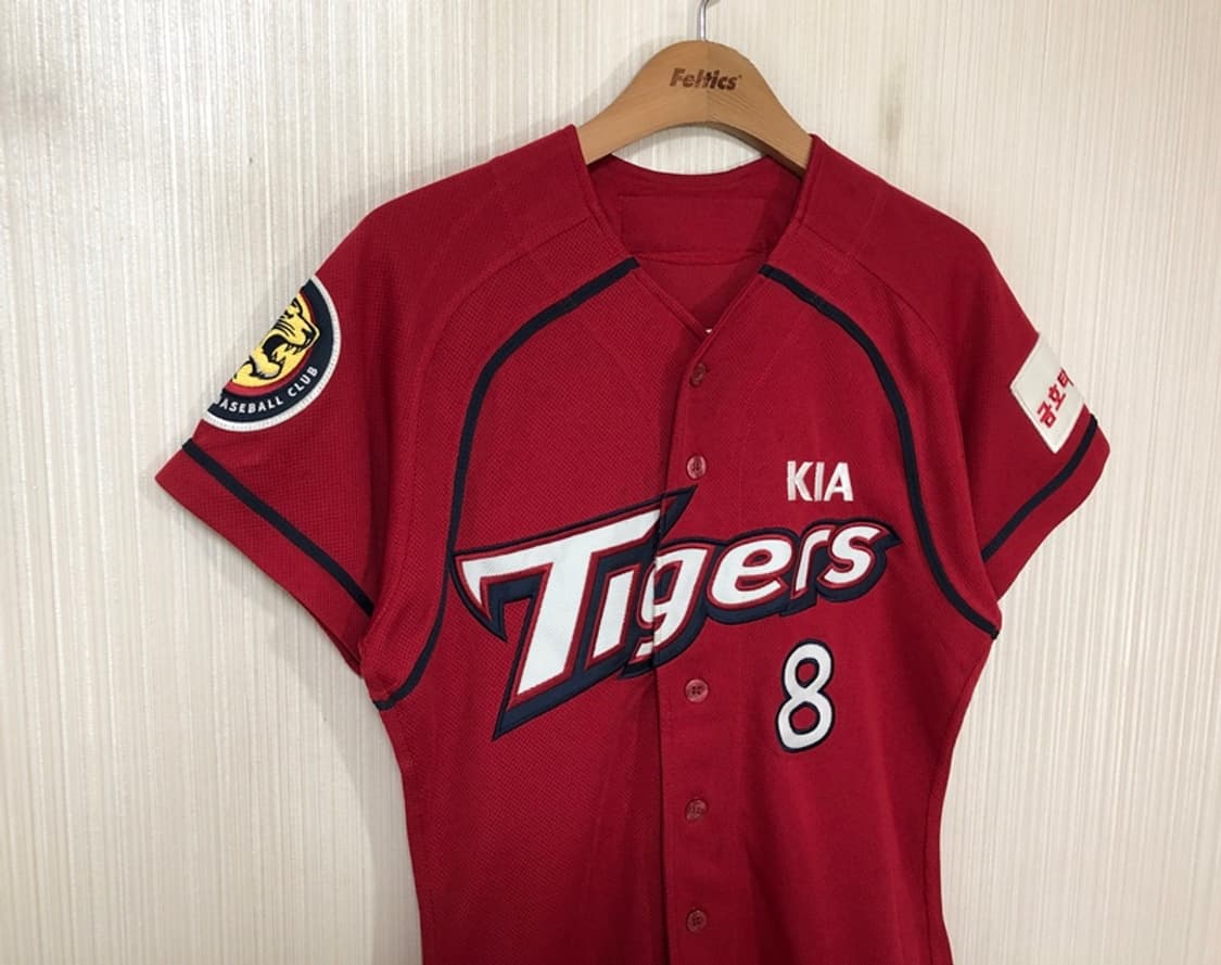 KBO 위팬 기아타이거즈 올드 원정유니폼/져지 85 #8 안치홍 상품이미지4