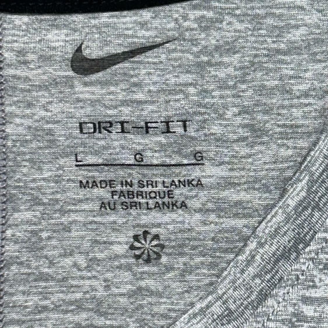 NIKE 드라이핏 롱슬리브 그레이 L 상품이미지5