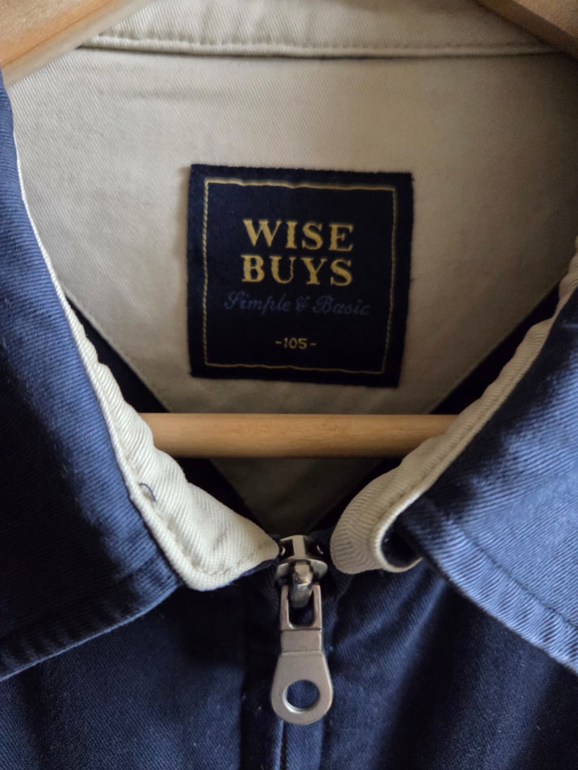 일본 빈티지 스윙톱 자켓 네이비 105 상품이미지3