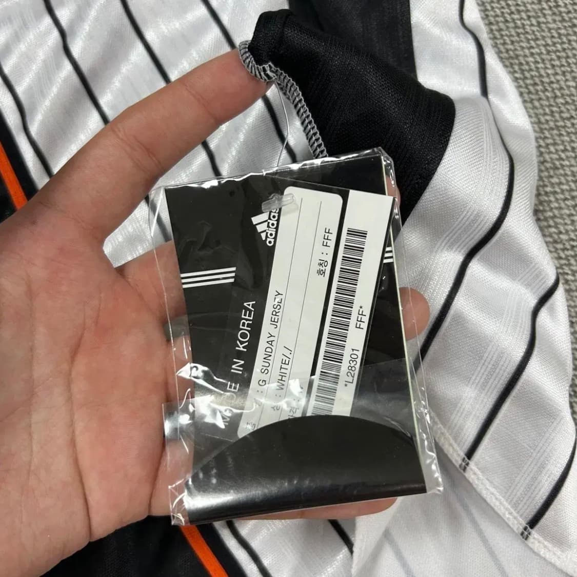 (새상품)아디다스 롯데자이언츠 선데이 김민하 유니폼(F) 상품이미지2