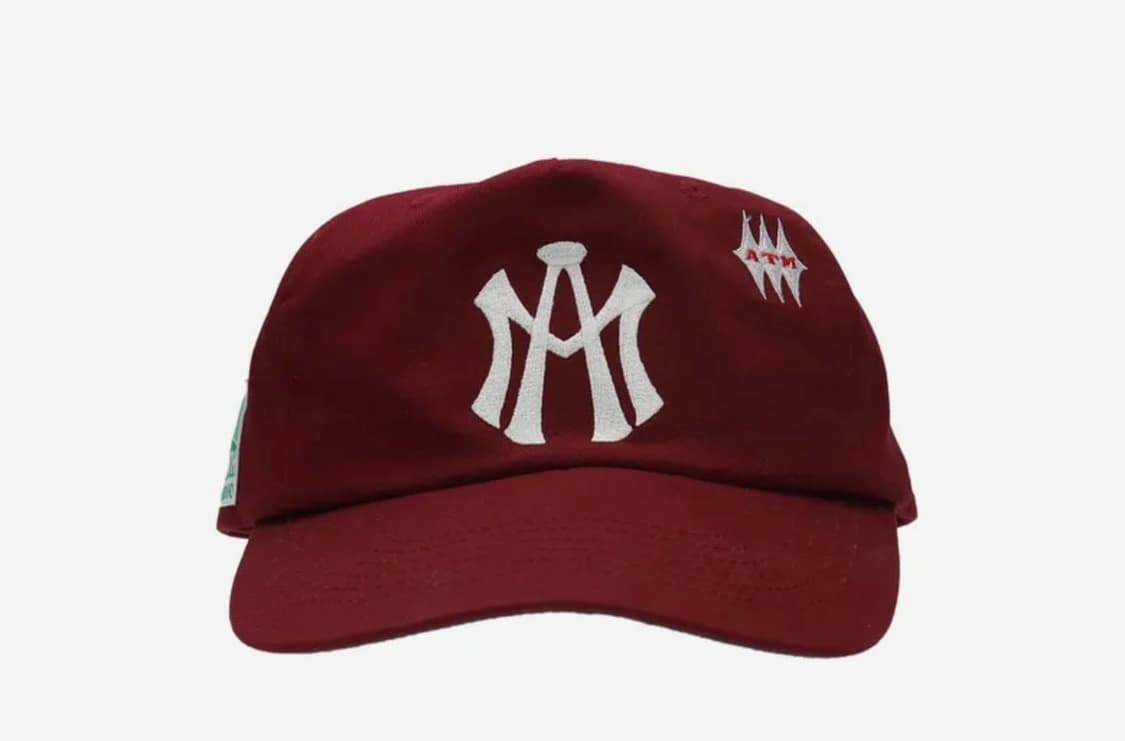 애프터매스 ATM LOGO BALL CAP [BURGUNDY] 상품이미지1