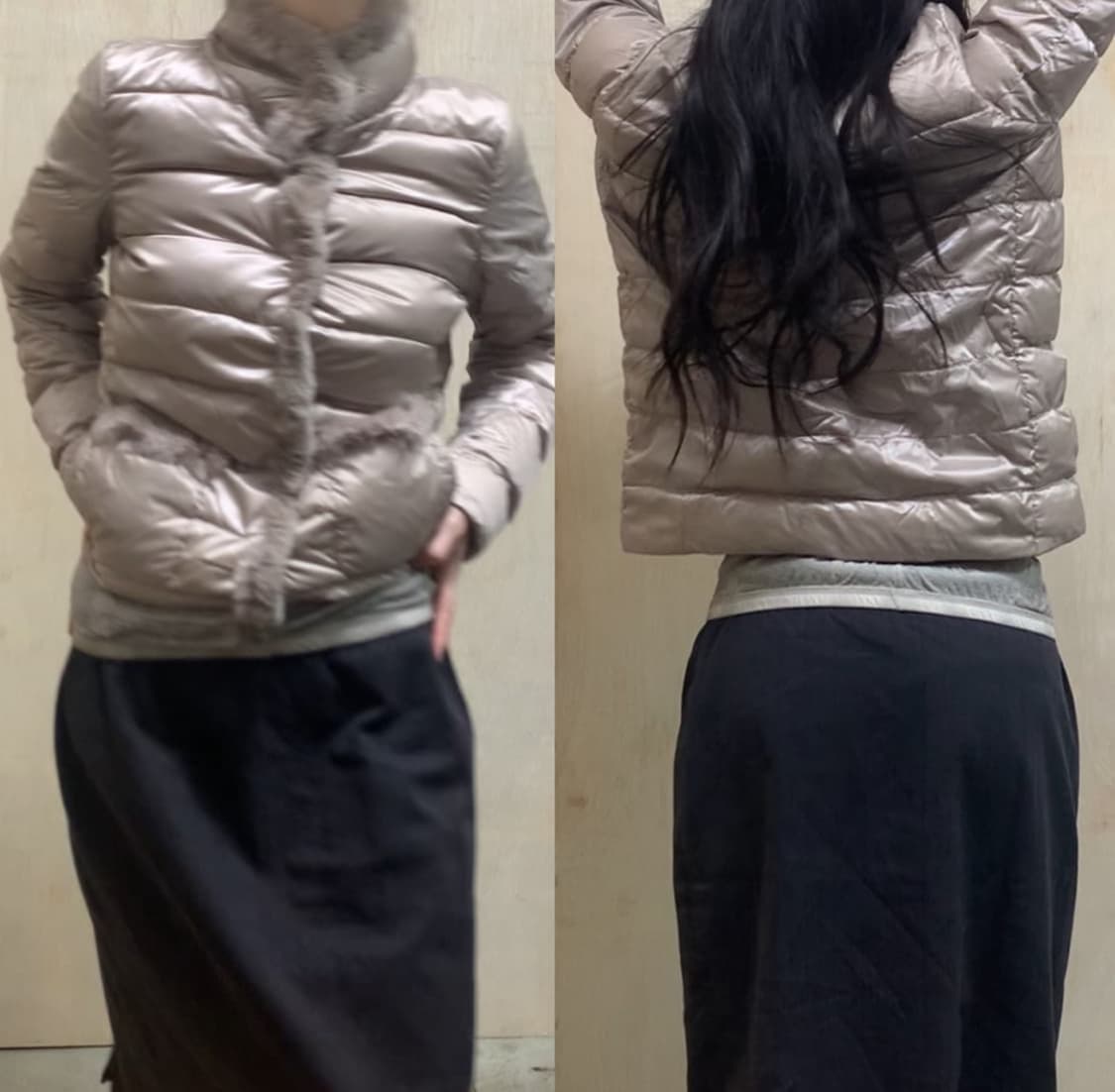 Max Mara 토끼털 경량패딩 상품이미지2